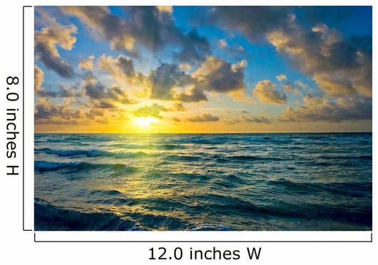 Sunrise Atlantic Ocean Coast Wall Decal