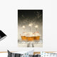Cupcakes with Sparklers Wall Decal