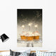 Cupcakes with Sparklers Wall Decal