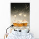 Cupcakes with Sparklers Wall Decal
