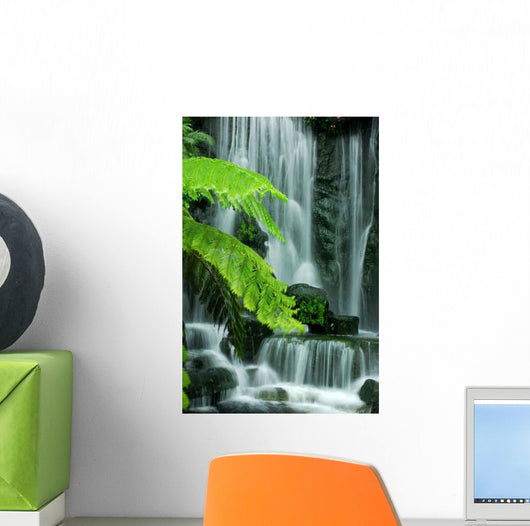 Garden Waterfalls Wall Decal