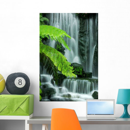 Garden Waterfalls Wall Decal