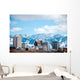 Salt Lake City Skyline and Mountains Wall Decal