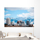 Salt Lake City Skyline and Mountains Wall Decal