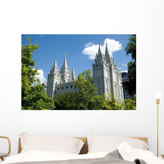 Salt Lake City Mormon Wall Decal