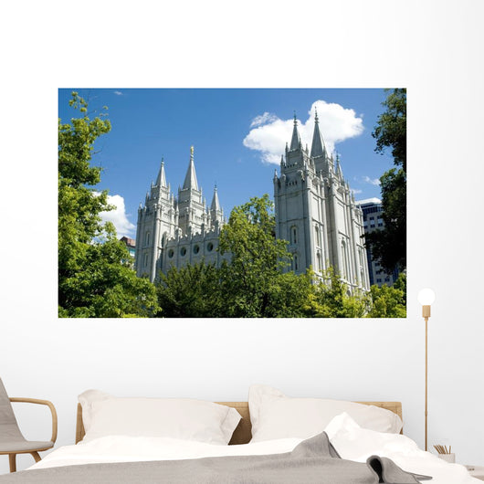 Salt Lake City Mormon Wall Decal