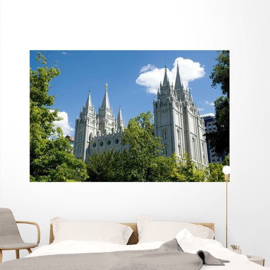 Salt Lake City Mormon Wall Decal