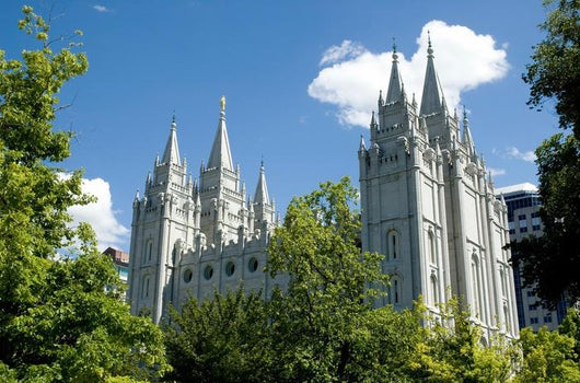 Salt Lake City Mormon Wall Decal