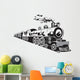Steam Train Wall Decal