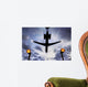 Plane Passes Overhead Wall Decal
