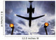 Plane Passes Overhead Wall Decal