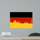 Munchen Munich Skyline Vector Wall Decal
