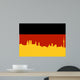 Munchen Munich Skyline Vector Wall Decal