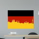 Munchen Munich Skyline Vector Wall Decal