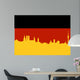 Munchen Munich Skyline Vector Wall Decal