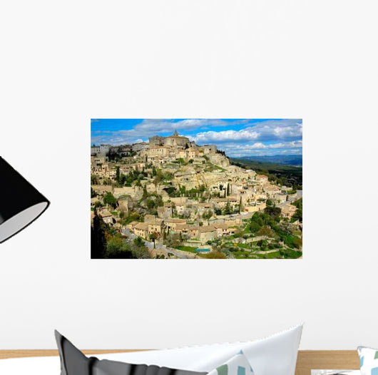 Gordes Village Provence Wall Decal