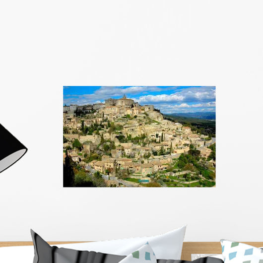 Gordes Village Provence Wall Decal