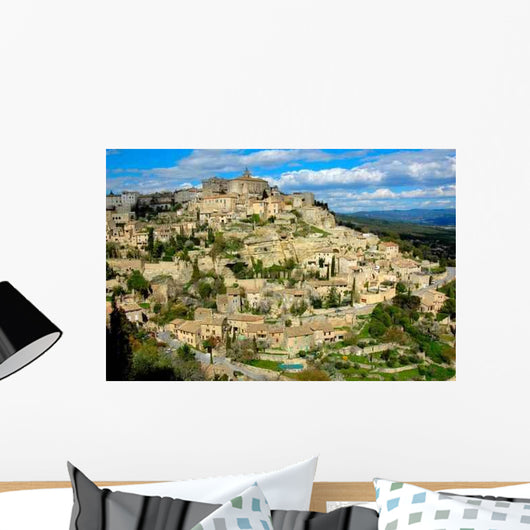 Gordes Village Provence Wall Decal