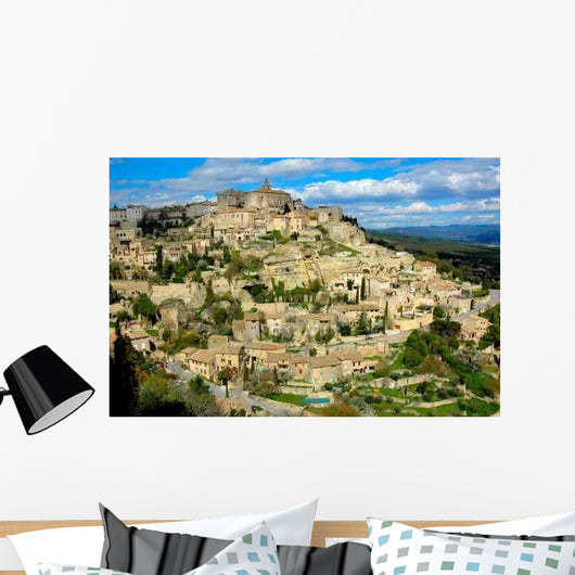Gordes Village Provence Wall Decal