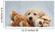 Golden Retriever Puppy Blue Wall Decal