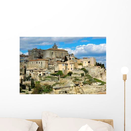 Gordes Vaucluse Wall Decal