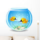 Vector Fishes Aquarium Wall Decal