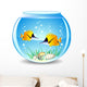 Vector Fishes Aquarium Wall Decal