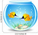 Vector Fishes Aquarium Wall Decal