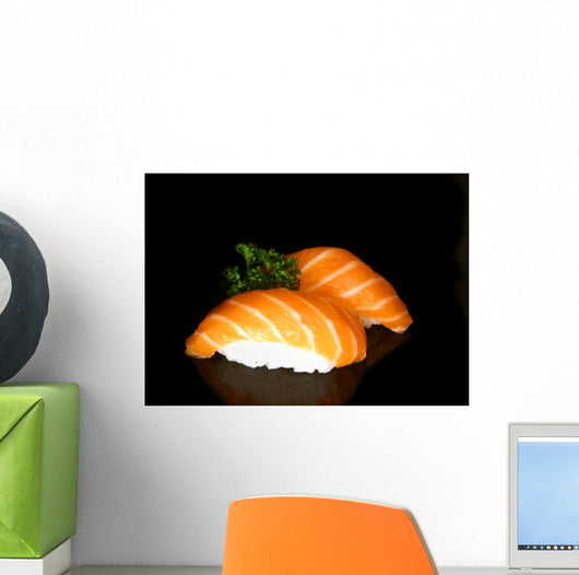 Sushi Salmon Wall Decal