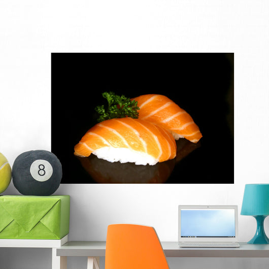 Sushi Salmon Wall Decal
