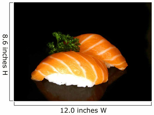 Sushi Salmon Wall Decal