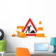 Cones under Construction Wall Decal