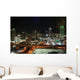 Dallas Skyline Night Wall Decal