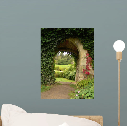 Ivy Climbing Archway Wall Decal