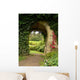 Ivy Climbing up Wall - Wall Decal