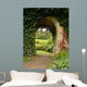 Ivy Climbing Archway Wall Decal