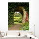 Ivy Climbing up Wall - Wall Decal