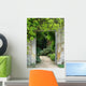 Framed Doorway Garden Wall Decal