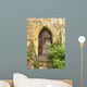 Arched Wooden Doorway Wall Decal