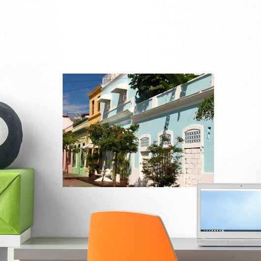 Colorful Houses Wall Decal
