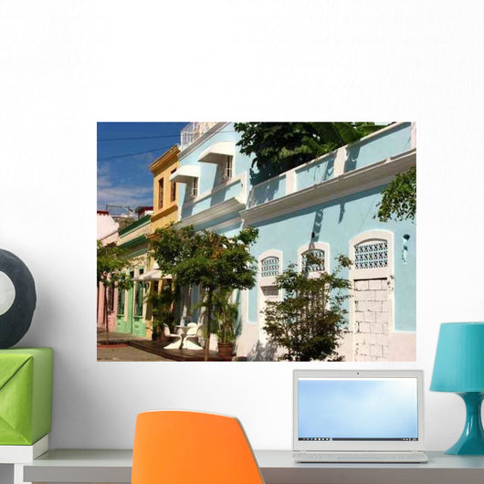 Colorful Houses Wall Decal