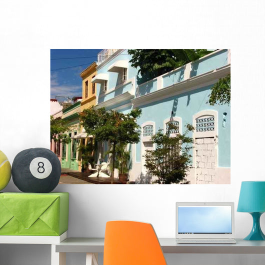 Colorful Houses Wall Decal