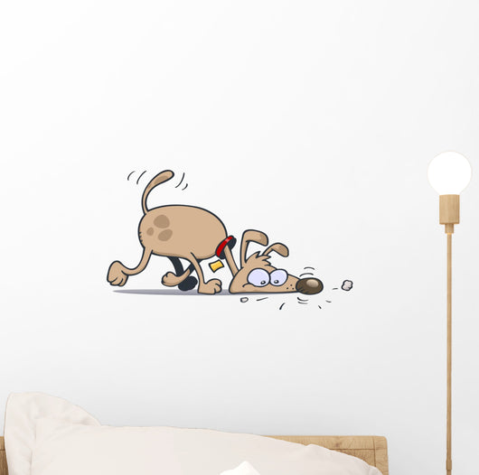 Tracking Dog Wall Decal