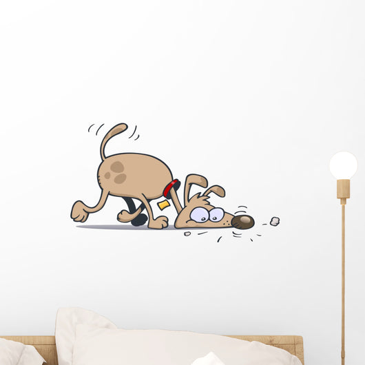 Tracking Dog Wall Decal