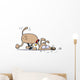 Tracking Dog Wall Decal