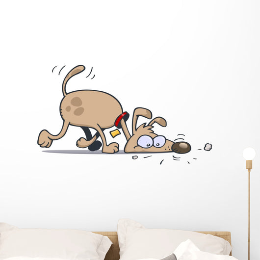 Tracking Dog Wall Decal