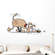 Tracking Dog Wall Decal