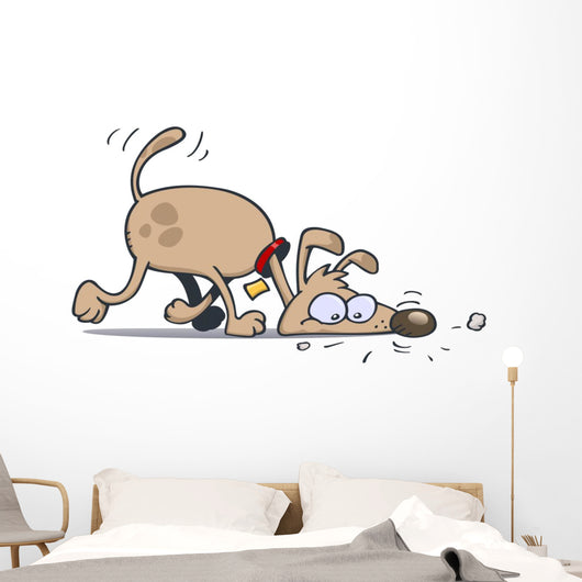 Tracking Dog Wall Decal