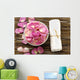 Floating Rose Petals Spa Wall Decal