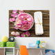 Floating Rose Petals Spa Wall Decal